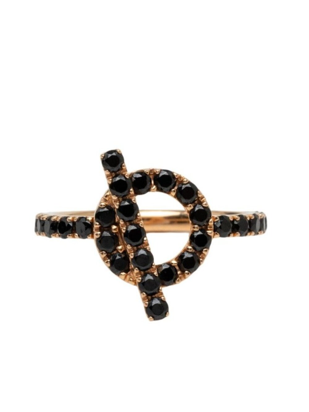 Hermes Finesse Ring 50k Pink Gold